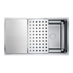 Chậu rửa bát inox KONOX KN8644SU DEKOR âm bàn 1 hố