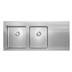 Chậu rửa bát inox KONOX UNICO 11652 dương bàn 2 hố 1 bàn (1)