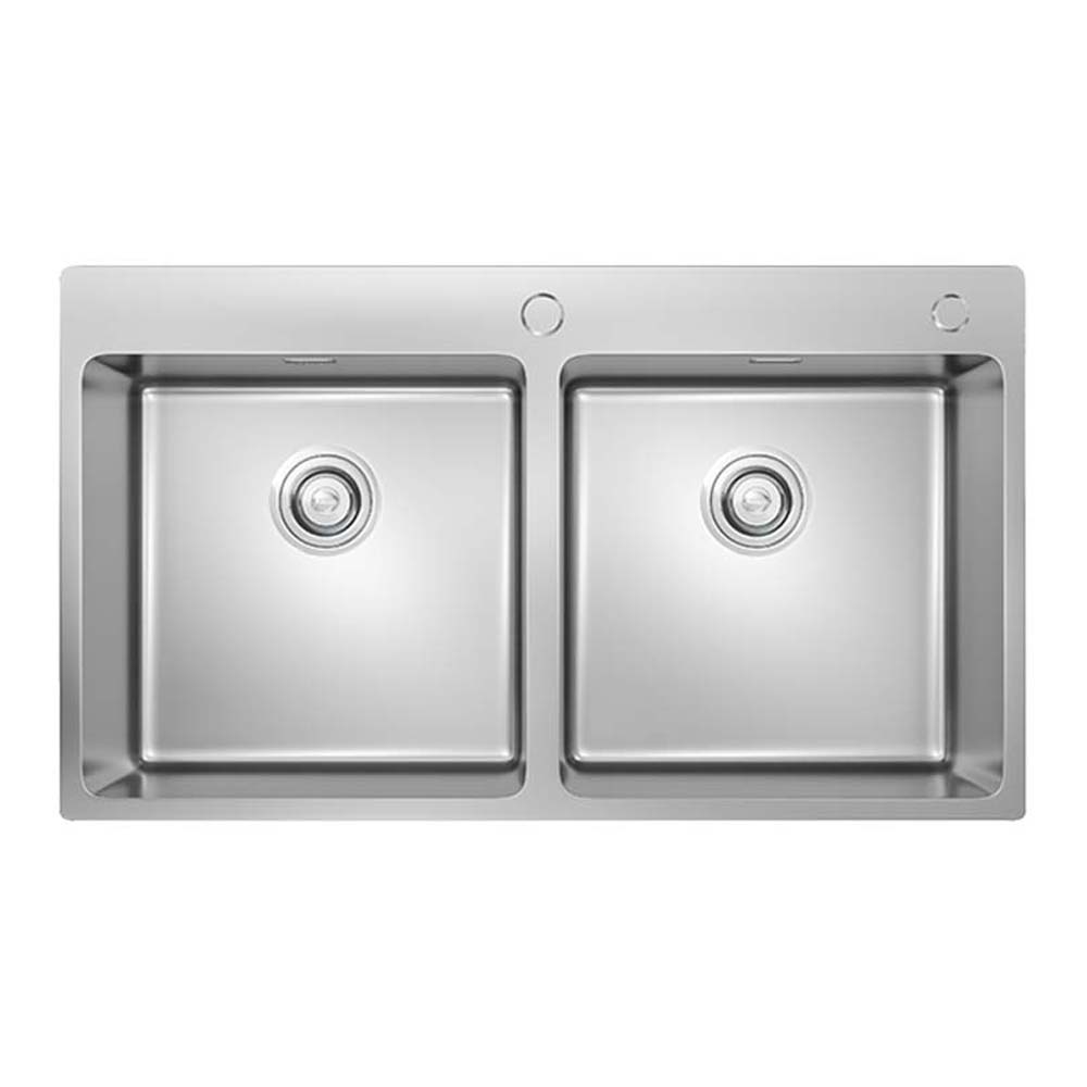 Chậu rửa bát inox KONOX UNICO 8850 dương bàn 2 hố (1)