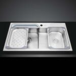 Chậu rửa bát inox MALLOCA MS 1028 N dương bàn 1 hố (1)