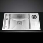 Chậu rửa bát inox MALLOCA MS 6303 WST âm bàn 1 hố (1)