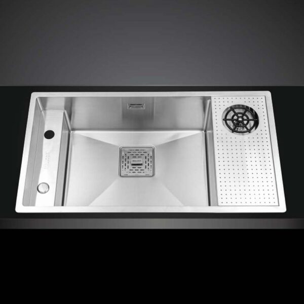 Chậu rửa bát inox MALLOCA MS 6303 WST âm bàn 1 hố (1)