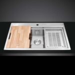 Chậu rửa bát inox MALLOCA SLIDE MS 861 dương bàn 1 hố (1)