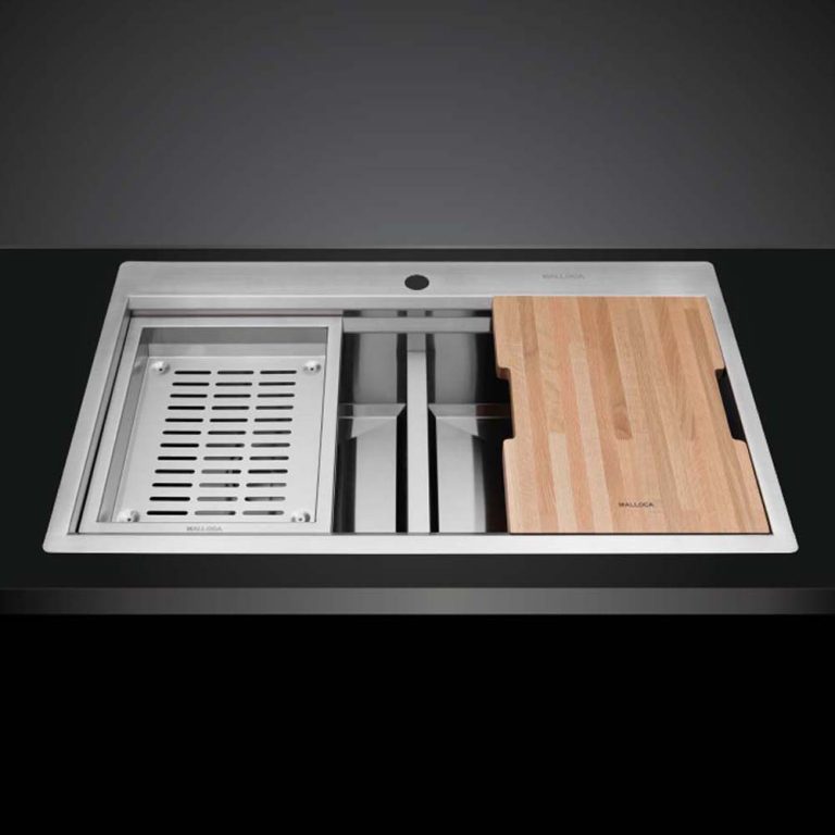 Chậu rửa bát inox MALLOCA SLIDE MS 862 dương bàn 2 hố (1)