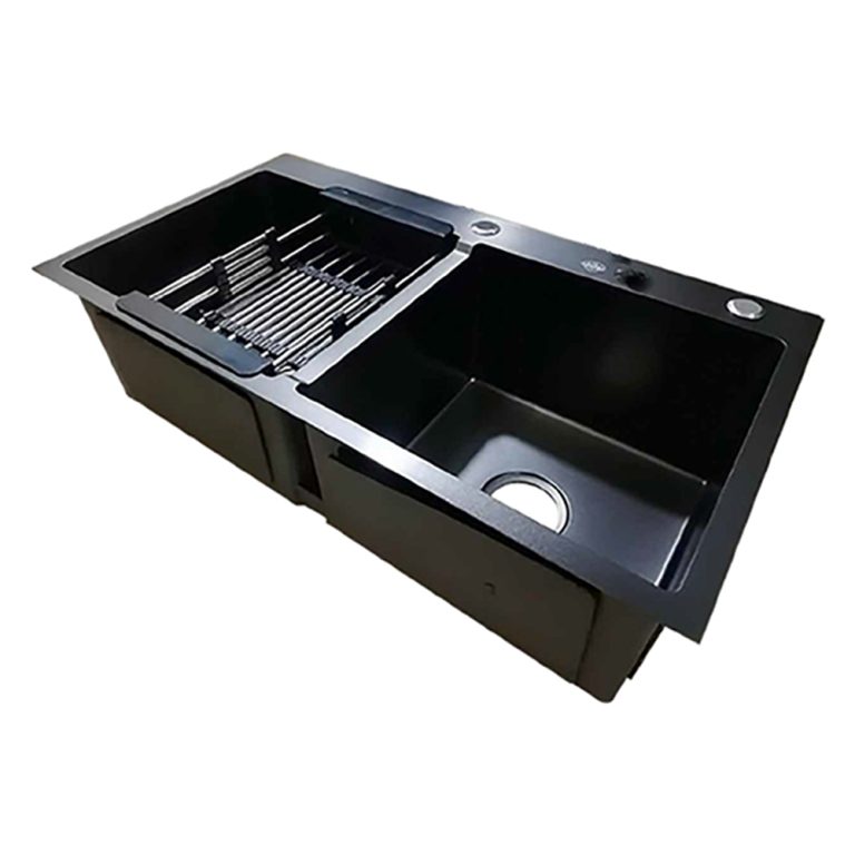 Chậu rửa bát inox ROSLERER RL05-8245 dương bàn 2 hố (2)