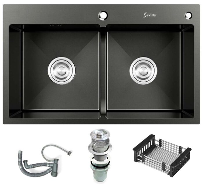 Chậu rửa bát inox SEVILLA SV-7843N1 2 hố dương bàn (1)