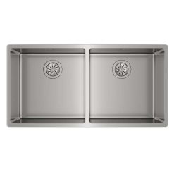 Chậu rửa bát inox TEKA BE LINEA RS15 2B 860 2 hố âm bàn (6)