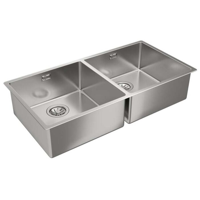 Chậu rửa bát inox TEKA BE LINEA RS15 2B 860 2 hố âm bàn (6)