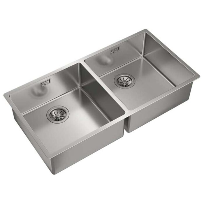 Chậu rửa bát inox TEKA BE LINEA RS15 2B 860 2 hố âm bàn (6)