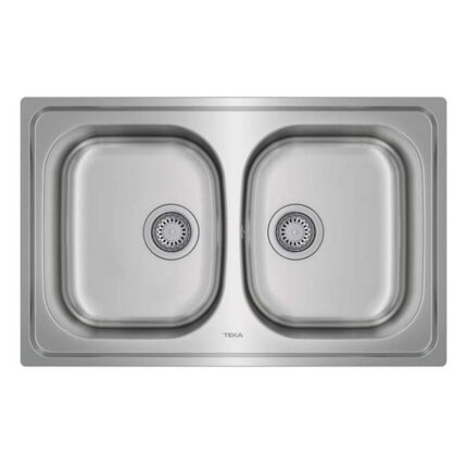 Chậu rửa bát inox TEKA UNIVERSE 80 T-XP 2B 2 hố