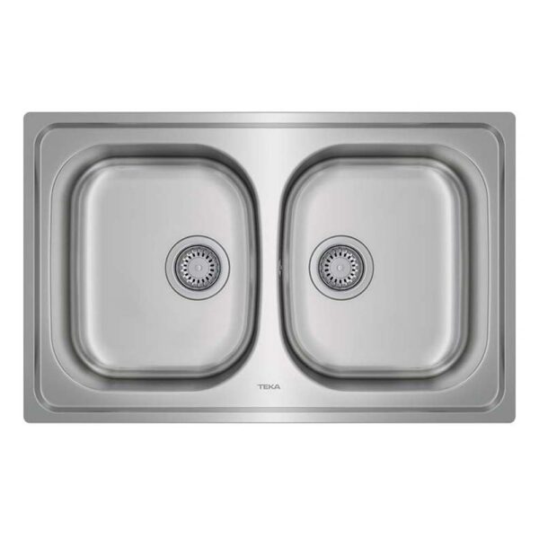 Chậu rửa bát inox TEKA UNIVERSE 80 T-XP 2B 2 hố