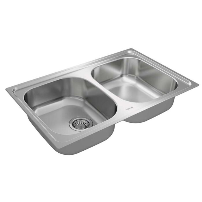 Chậu rửa bát inox TEKA UNIVERSE 80 T-XP 2B 2 hố