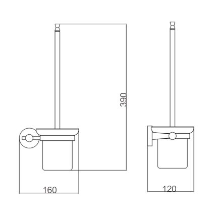 Chổi cọ phòng vệ sinh D&K DK802506