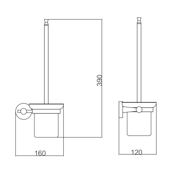 Chổi cọ phòng vệ sinh D&K DK802506