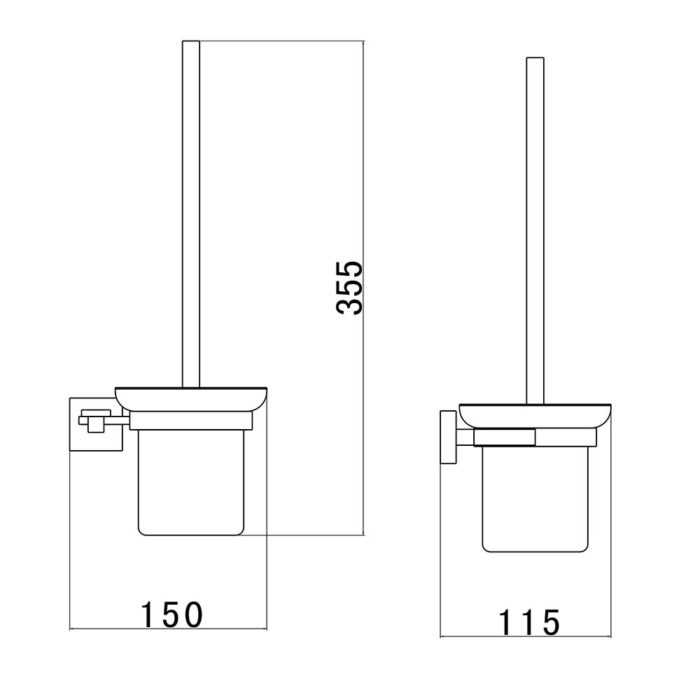 Chổi cọ phòng vệ sinh D&K DK803506