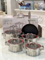 Bộ nồi ARBER AN05RED-MAX 5 món - Ảnh 7