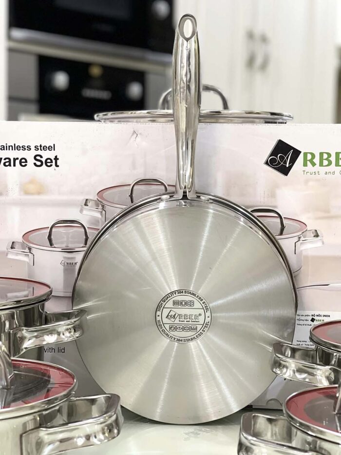Bộ nồi ARBER AN05RED-MAX 5 món - Ảnh 6