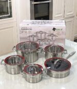 Bộ nồi ARBER AN05RED-MAX 5 món - Ảnh 5