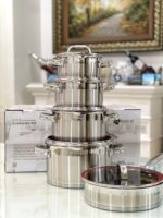 Bộ nồi ARBER AN05RED-MAX 5 món - Ảnh 3