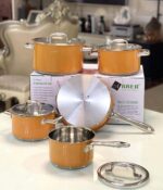 Bộ nồi ARBER AN05SMC 5 món - Ảnh 2