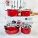 Bộ nồi ARBER AN05SMD 5 món - Ảnh 2