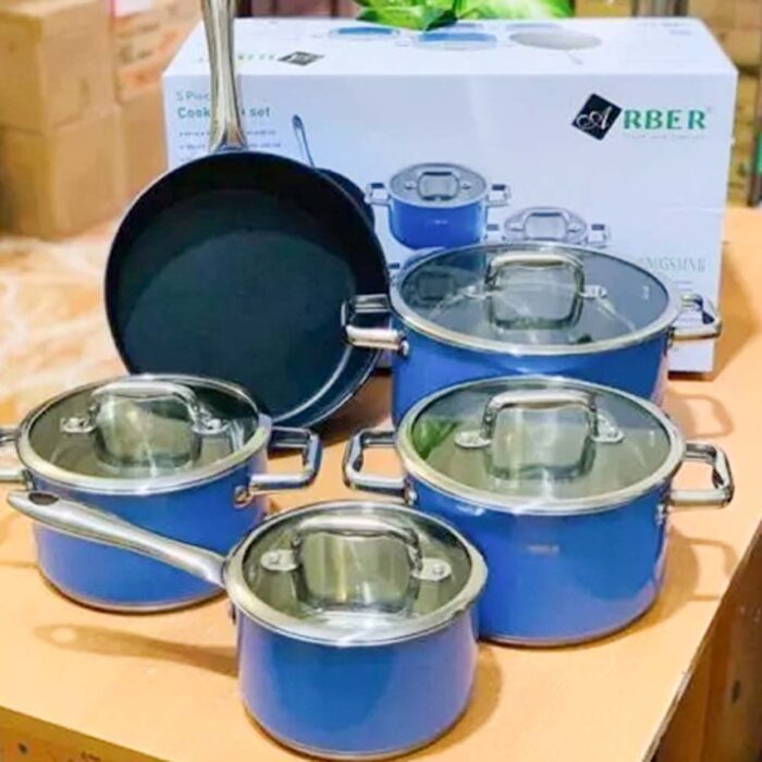 Bộ nồi ARBER AN05SMNB 5 món - Ảnh 7