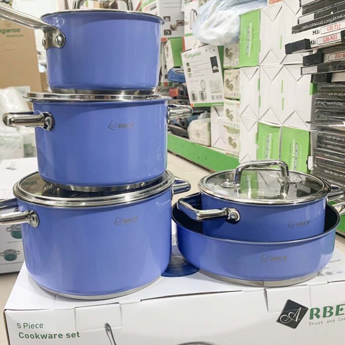 Bộ nồi ARBER AN05SMNB 5 món - Ảnh 5
