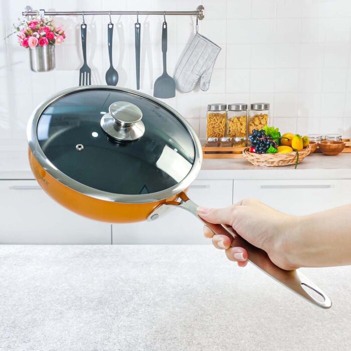 Bộ nồi ARBER AN06SMC 5 món - Ảnh 7