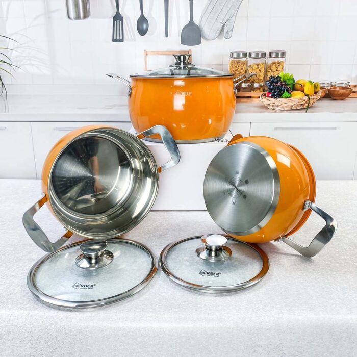 Bộ nồi ARBER AN06SMC 5 món - Ảnh 13