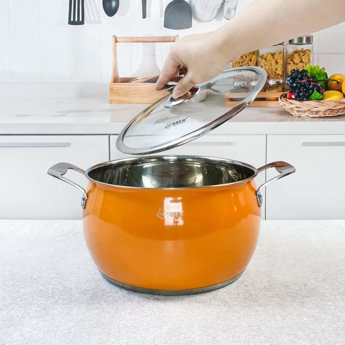 Bộ nồi ARBER AN06SMC 5 món - Ảnh 8