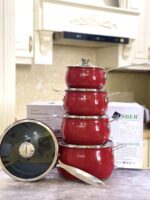 Bộ nồi ARBER AN06SMD 5 món - Ảnh 2