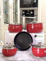 Bộ nồi ARBER AN06SMD 5 món - Ảnh 3