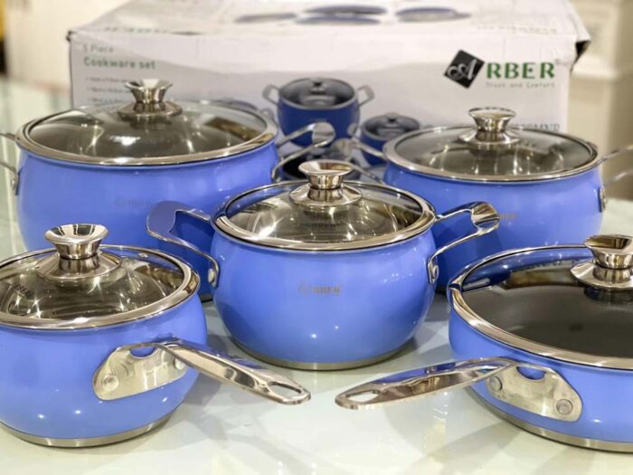 Bộ nồi ARBER AN06SMNB 5 món - Ảnh 7