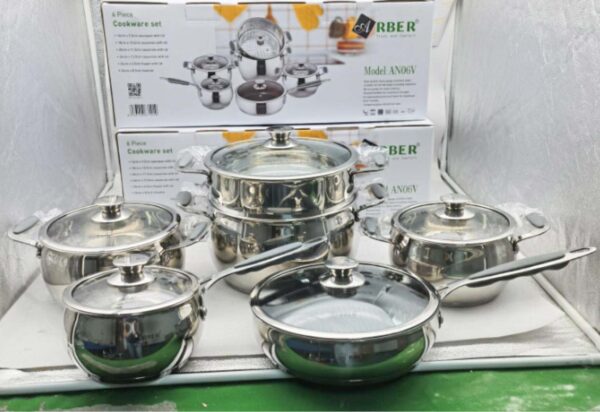Hình ảnh thực tế Bộ nồi ARBER AN06V