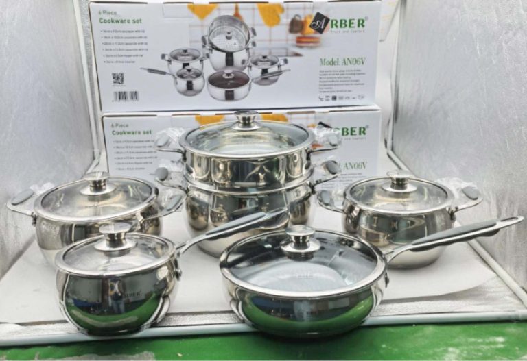 Hình ảnh thực tế Bộ nồi ARBER AN06V