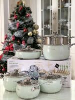 Bộ nồi ARBER AN06XC 6 món - Ảnh 2