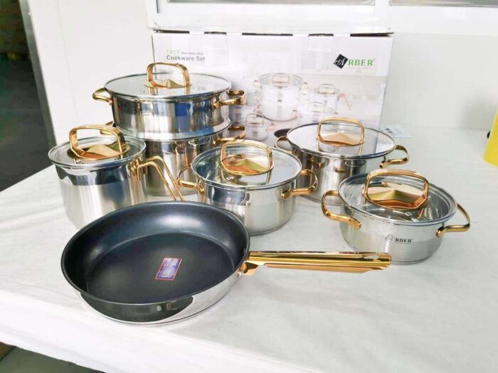Bộ nồi ARBER GOLD MAX 7 món - Ảnh 4
