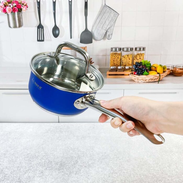 Bộ nồi ARBER NAVY BLUE 5 món - Ảnh 5