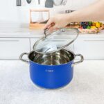 Bộ nồi ARBER NAVY BLUE 5 món - Ảnh 3