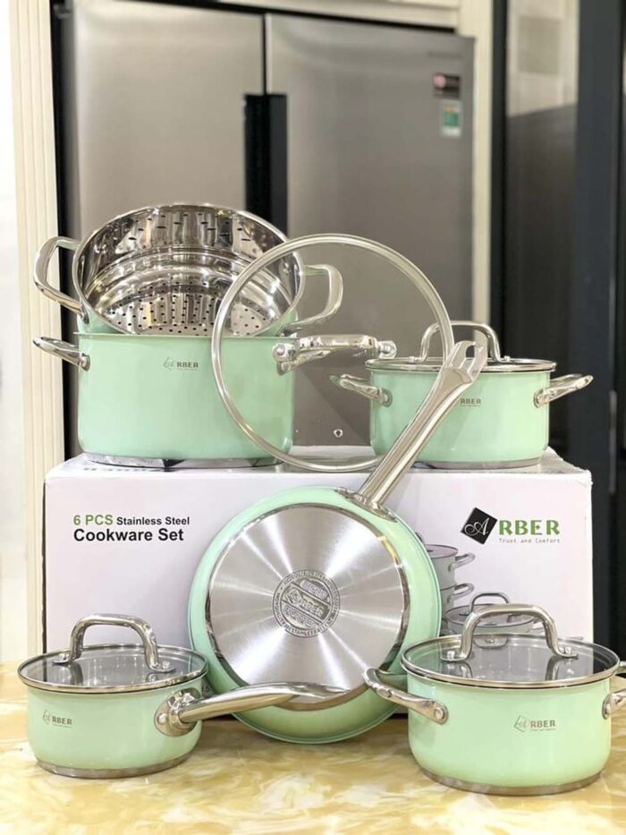 Bộ nồi ARBER OPAL 6 món - Ảnh 2