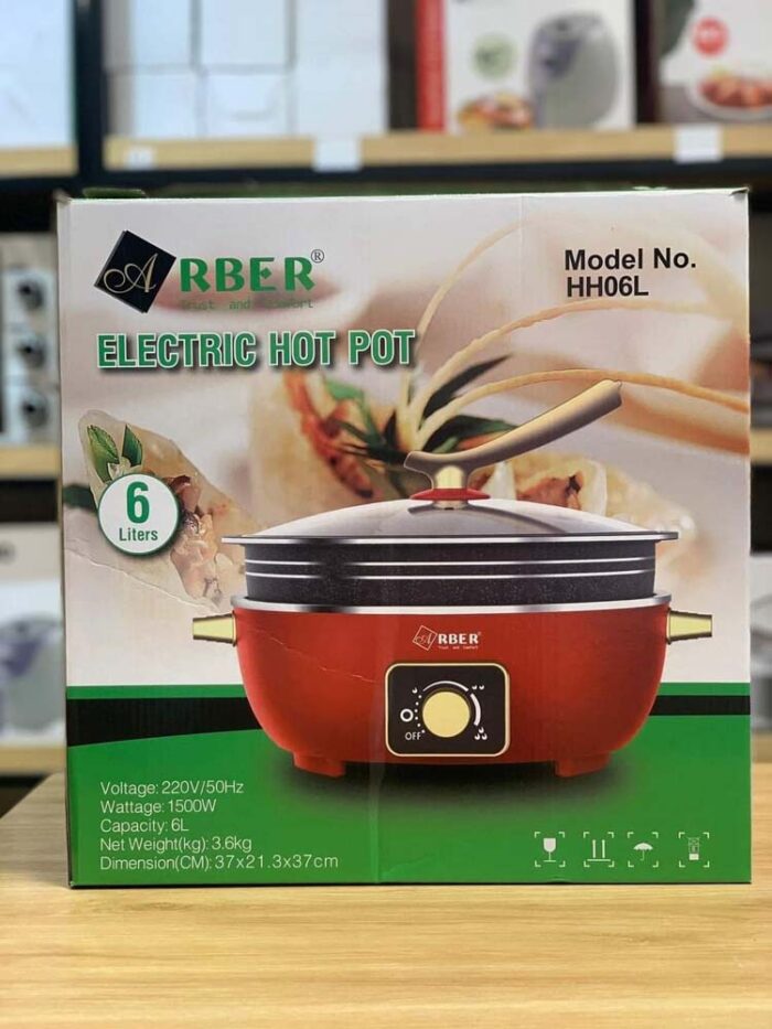 Nồi lẩu điện ARBER HH06LGREEN - Ảnh 8