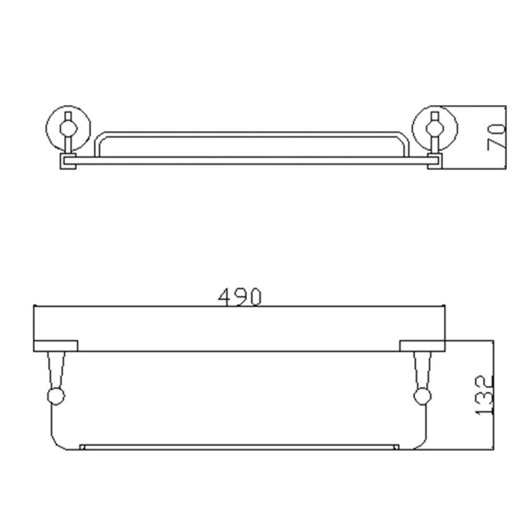 Kệ kính D&K DK802509