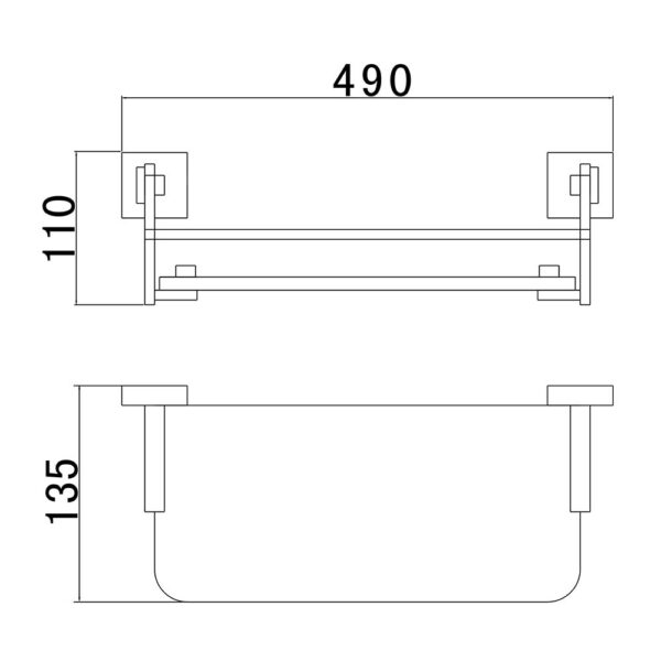 Kệ kính D&K DK803509