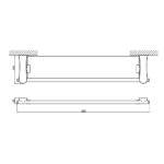 Kệ kính D&K DK8082101C