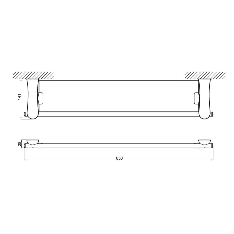 Kệ kính D&K DK8082101C