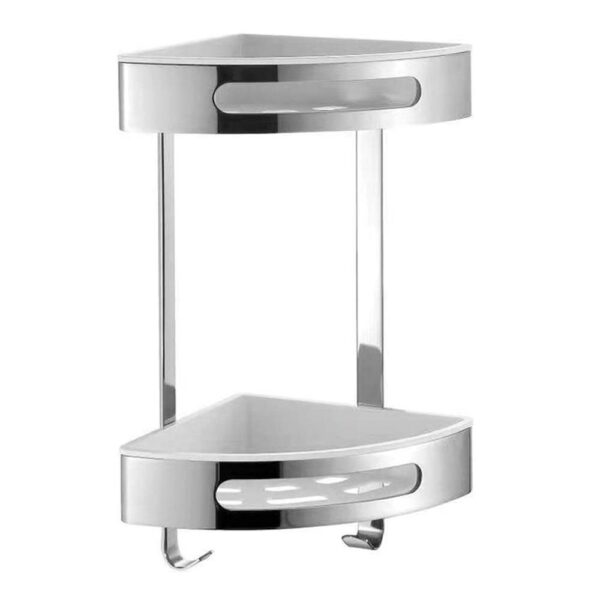 Kệ nhà tắm HUGE H-B192C góc 2 tầng