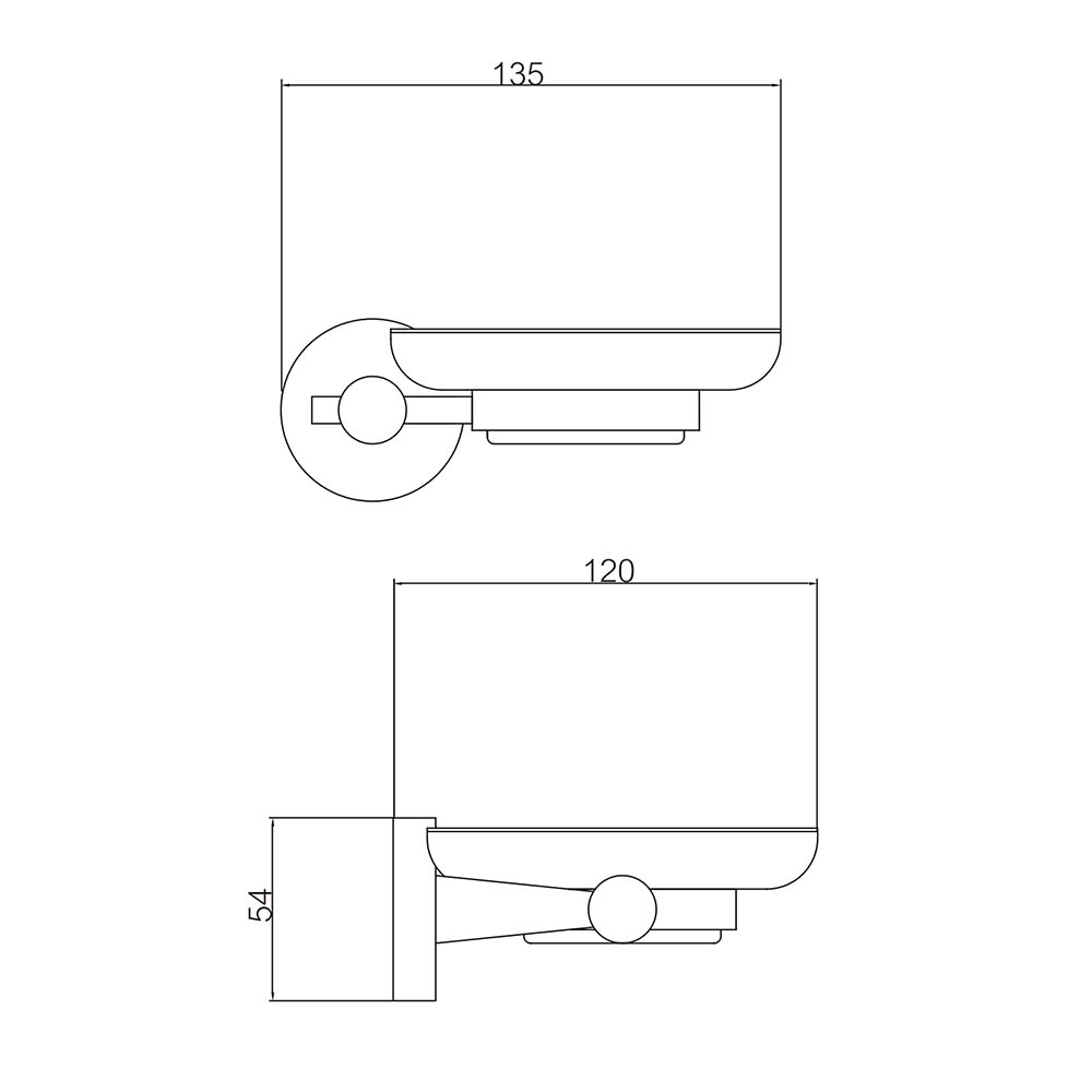 Kệ xà phòng D&K DK802503