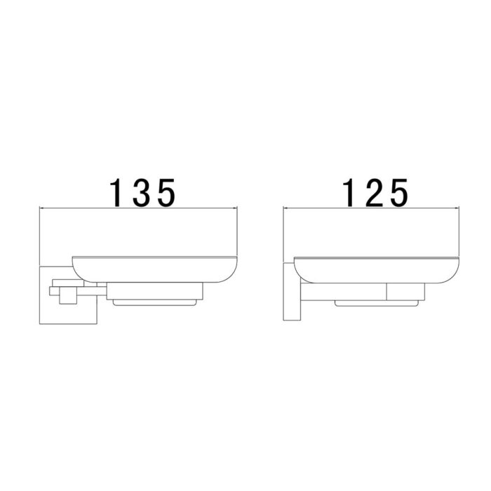Kệ xà phòng D&K DK803503