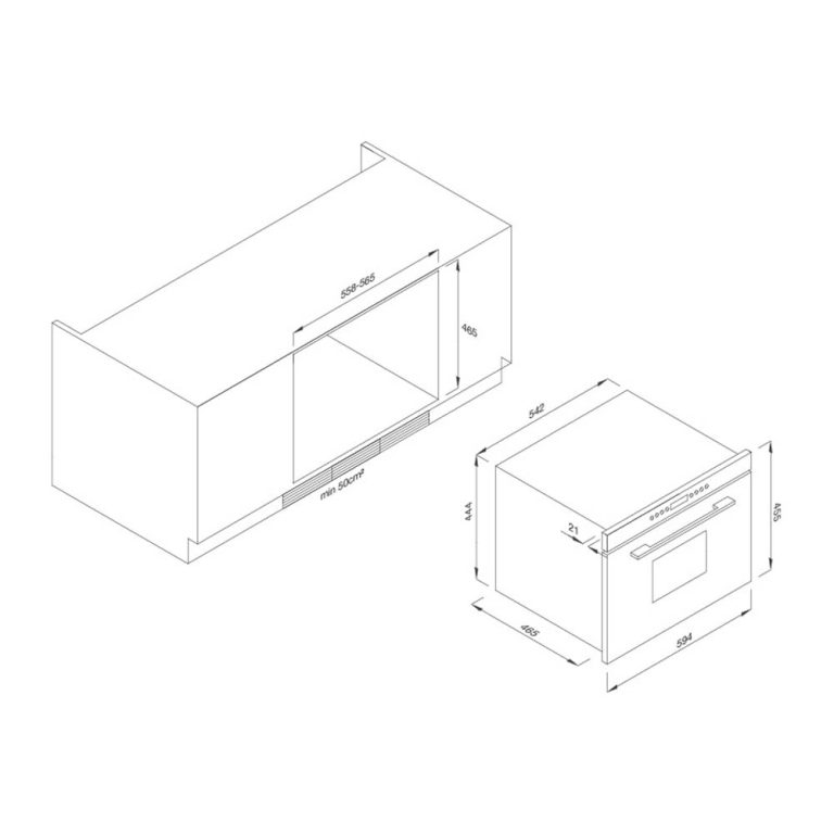 Lò hấp MALLOCA MST35-IX03 TRẮNG âm tủ (1)