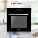 Lò nướng KOCHER KOEU-71S14F âm tủ (1)
